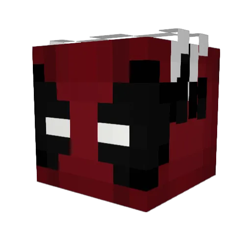 Vesty_HD Minecraft avatar head, 3D render