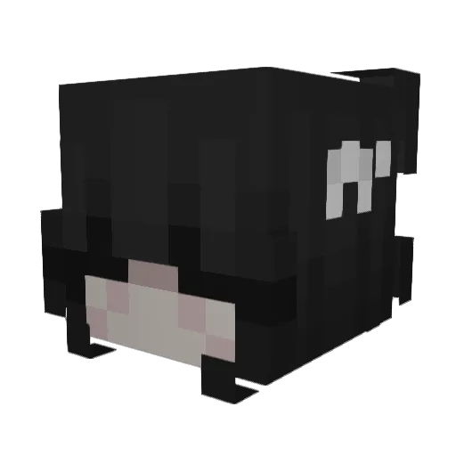 Veurze Minecraft avatar head, 3D render