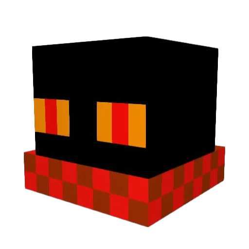 Veve83 Minecraft avatar head, 3D render