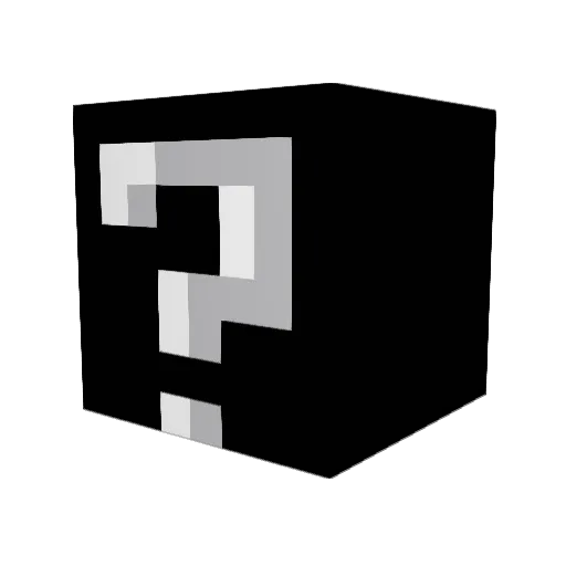 Vex8140 Minecraft avatar head, 3D render