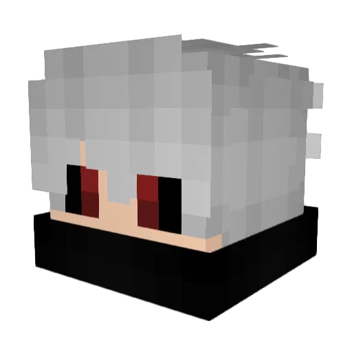 VexSeed Minecraft avatar head, 3D render