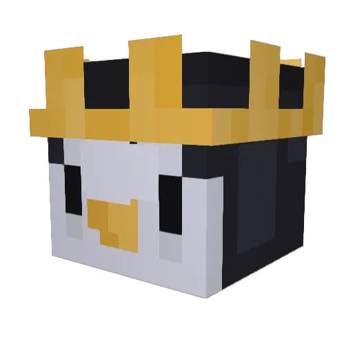 Vex_keks24 Minecraft avatar head, 3D render