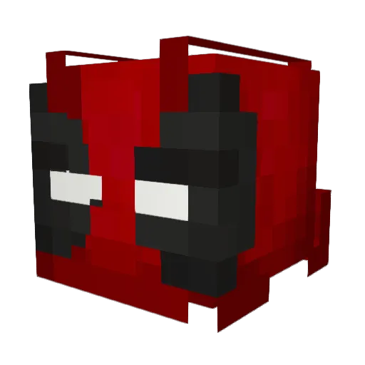 Vexaciously Minecraft avatar head, 3D render