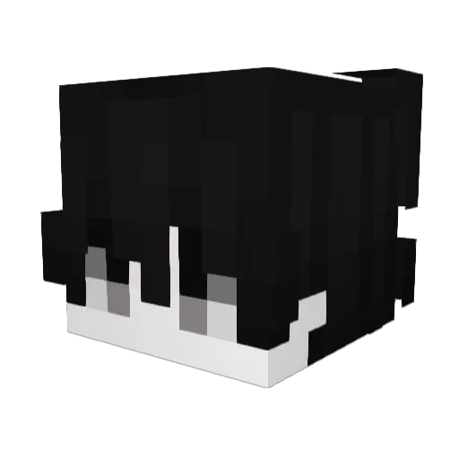 Vexahhh Minecraft avatar head, 3D render