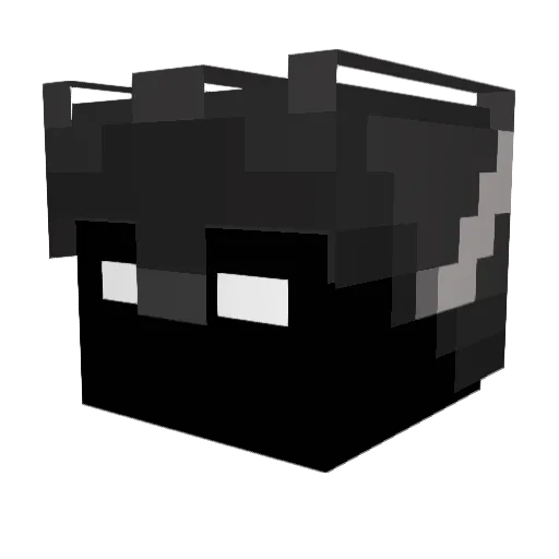 Vexen_x Minecraft avatar head, 3D render