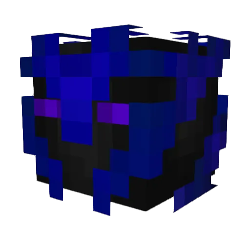 Vexitrous Minecraft avatar head, 3D render