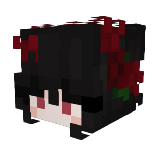 VexoreGay Minecraft avatar head, 3D render