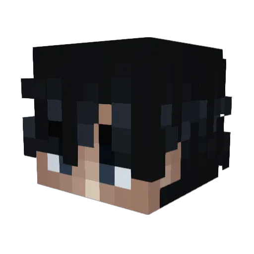 VexxSellz Minecraft avatar head, 3D render
