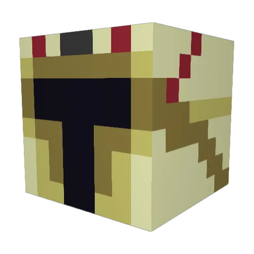 Veyson17 Minecraft avatar head, 3D render