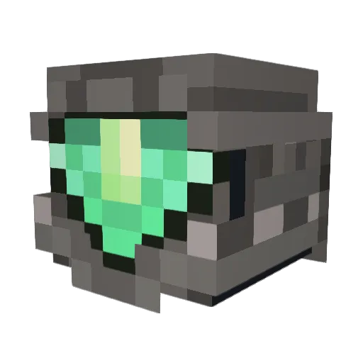 Veyvo Minecraft avatar head, 3D render
