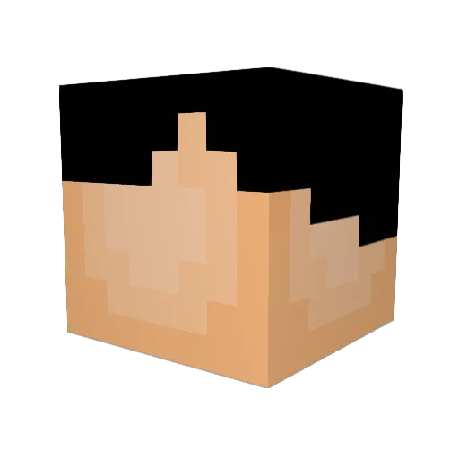 ViRuS84X Minecraft avatar head, 3D render