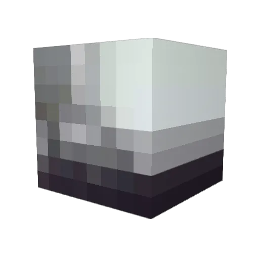 ViTerugo Minecraft avatar head, 3D render