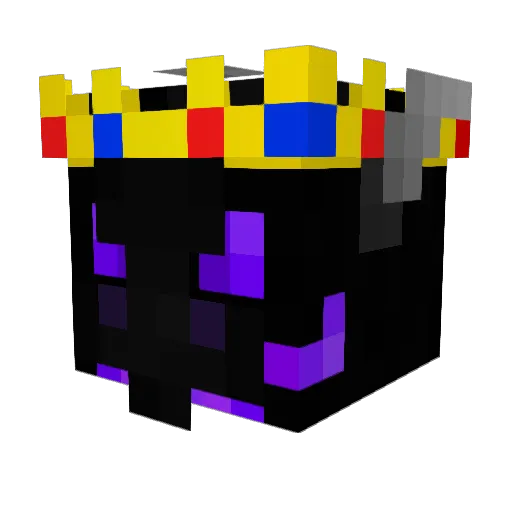 Viakto Minecraft avatar head, 3D render