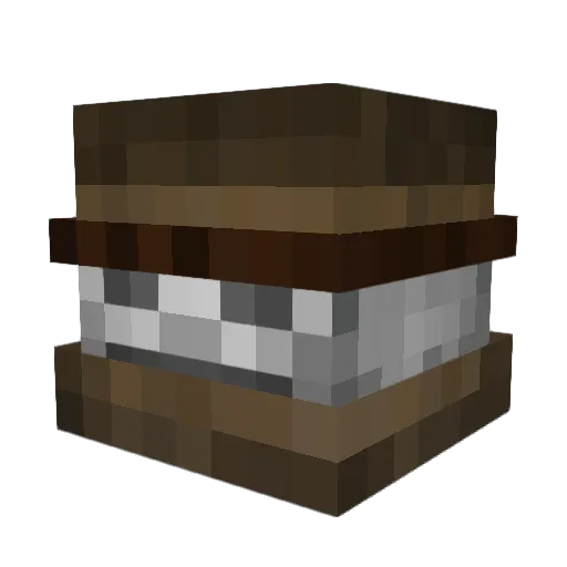 Vian2343 Minecraft avatar head, 3D render