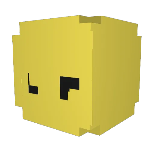 VibeCheckMC Minecraft avatar head, 3D render