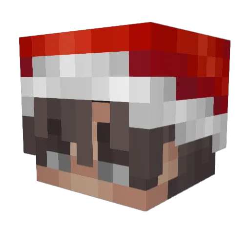 Vibes1965 Minecraft avatar head, 3D render