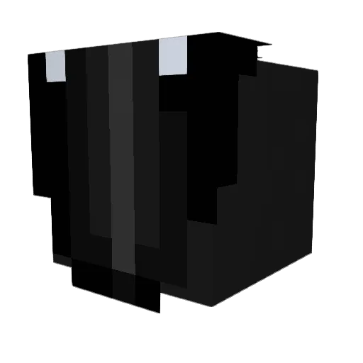Vibez33 Minecraft avatar head, 3D render