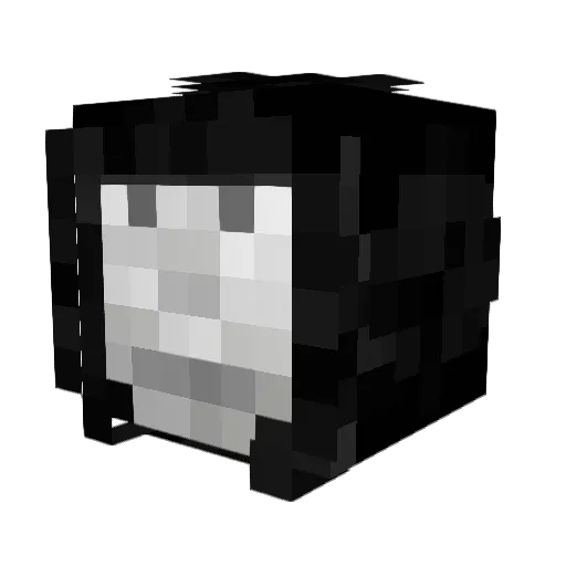 VibingJah Minecraft avatar head, 3D render
