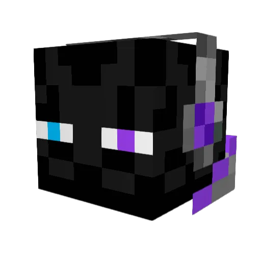 VibronJL Minecraft avatar head, 3D render