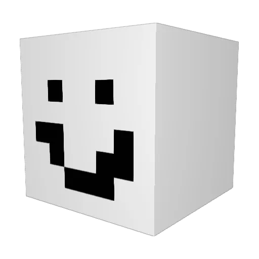 VibzShark0G Minecraft avatar head, 3D render
