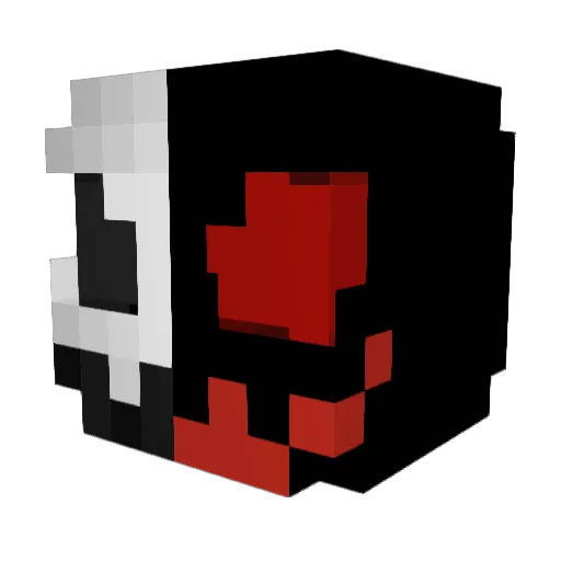 Vic_Yee Minecraft avatar head, 3D render