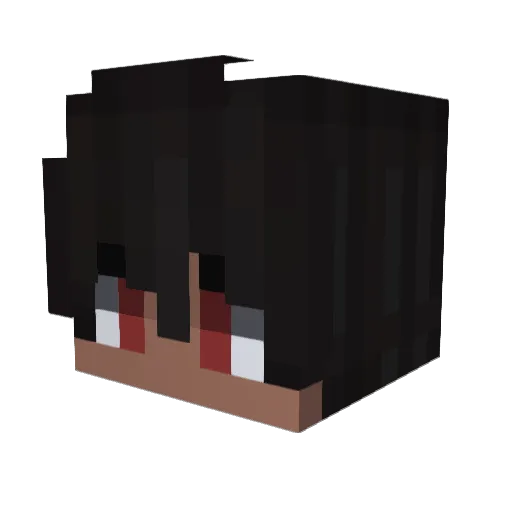 Vicbem Minecraft avatar head, 3D render