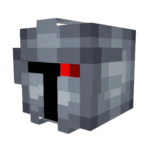 Vicdu83 Minecraft avatar head, 3D render