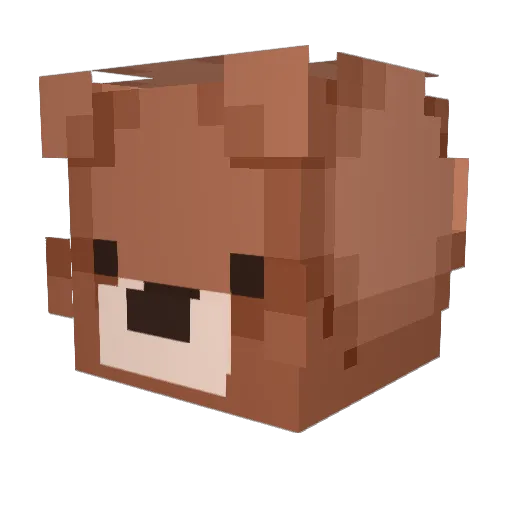 Viceroy22 Minecraft avatar head, 3D render