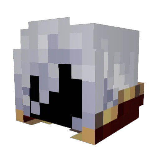 VicesAndViscera Minecraft avatar head, 3D render