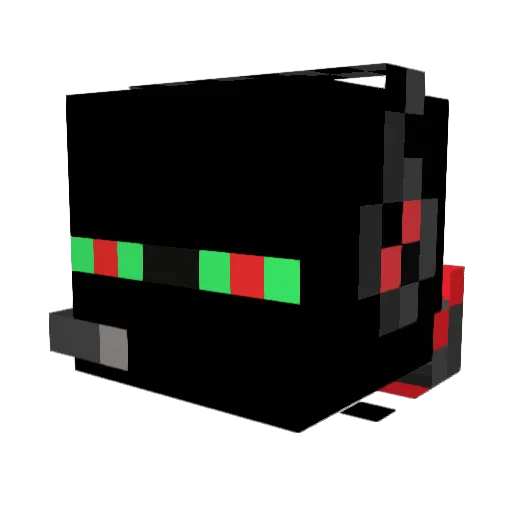 VicheitorXD Minecraft avatar head, 3D render