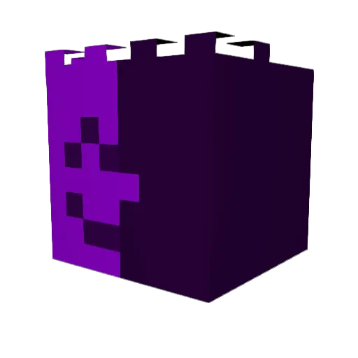 ViciousYT Minecraft avatar head, 3D render