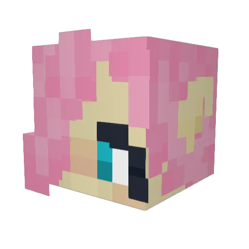 Vicious_Cervid Minecraft avatar head, 3D render