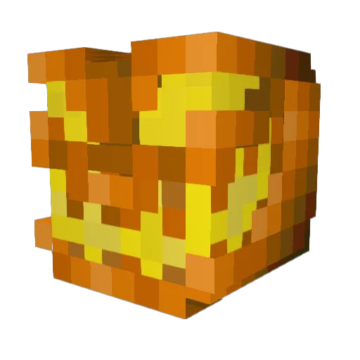 VickVA7 Minecraft avatar head, 3D render