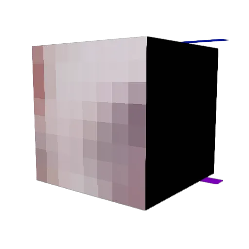 Vicksilver Minecraft avatar head, 3D render