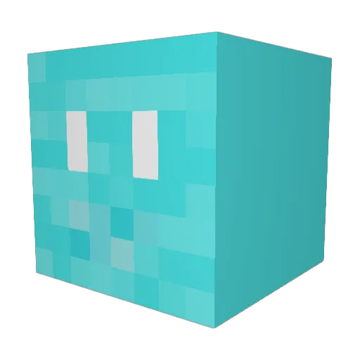 Vicktor5once Minecraft avatar head, 3D render
