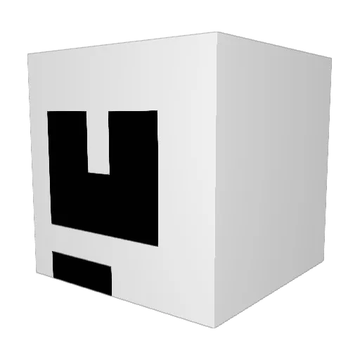 Victor2506 Minecraft avatar head, 3D render