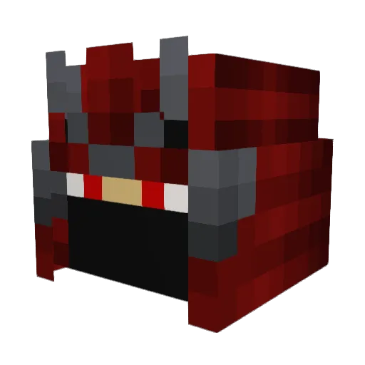VictorGaming16 Minecraft avatar head, 3D render