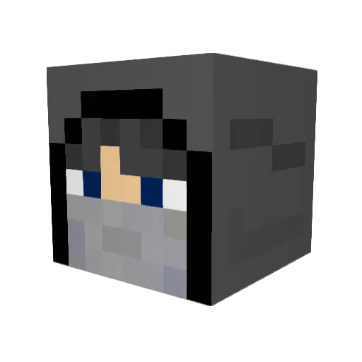 VictorM95 Minecraft avatar head, 3D render