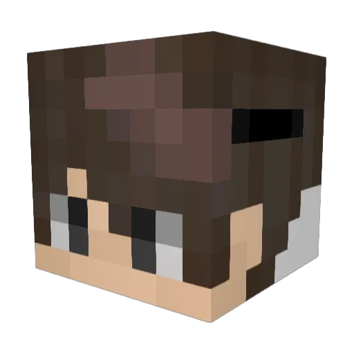 Victor_0407 Minecraft avatar head, 3D render