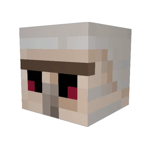 Victor_Marin Minecraft avatar head, 3D render