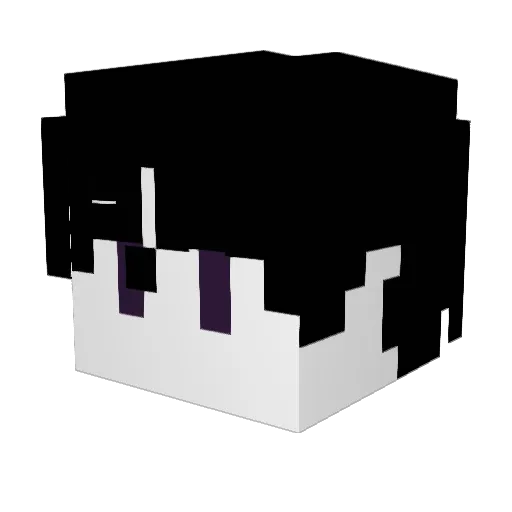 Victor_Vampire Minecraft avatar head, 3D render
