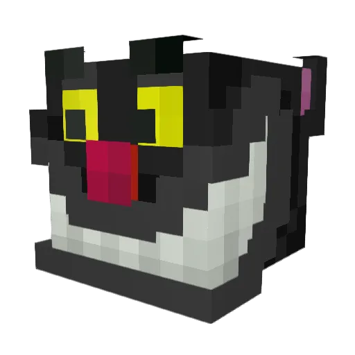 VictoriaConti Minecraft avatar head, 3D render