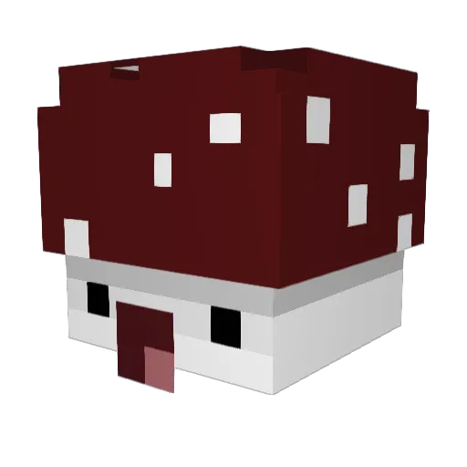 VictoriaNupi Minecraft avatar head, 3D render