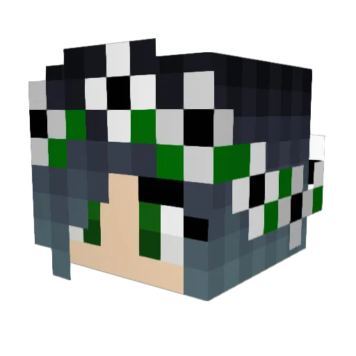 Victorious_Jay Minecraft avatar head, 3D render