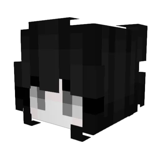 Victorius13 Minecraft avatar head, 3D render
