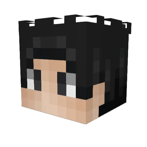 Victory_Games Minecraft avatar head, 3D render