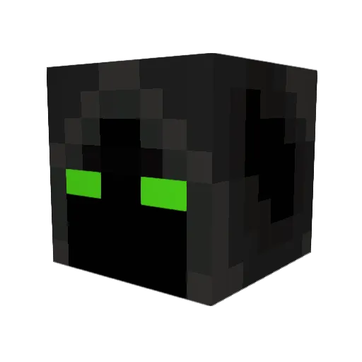 Victou74 Minecraft avatar head, 3D render