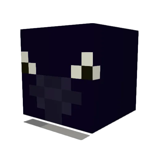 Victry_ Minecraft avatar head, 3D render