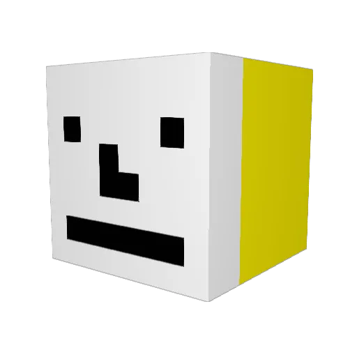 Vidahl93 Minecraft avatar head, 3D render