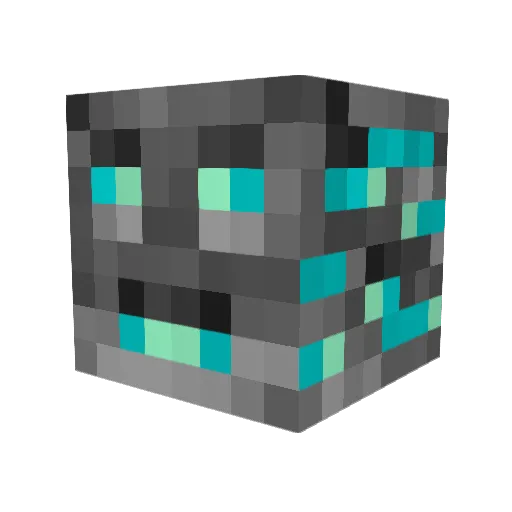 Vidleif Minecraft avatar head, 3D render
